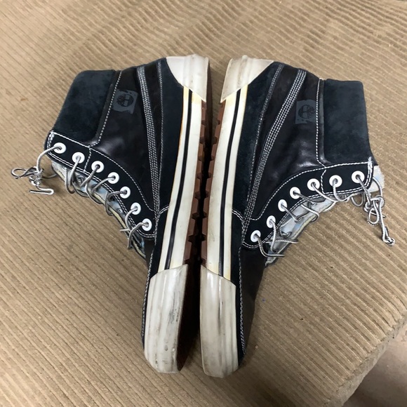 Timberland Boots Shoes Retro black leather hi-top 62544 13 Men’s - Picture 4 of 12